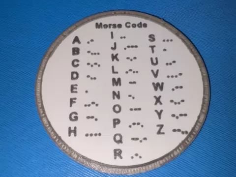 Morse Code Coin