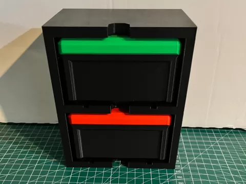 Mini box stackable holder