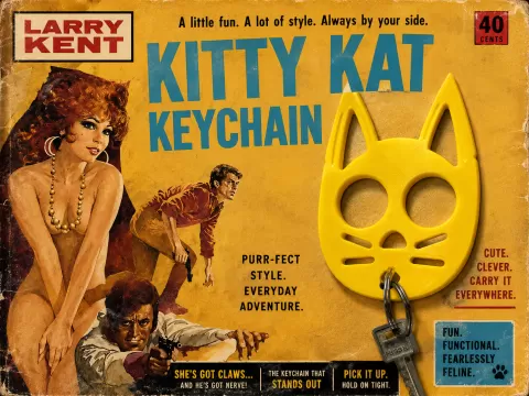 Kitty Kat Keychain
