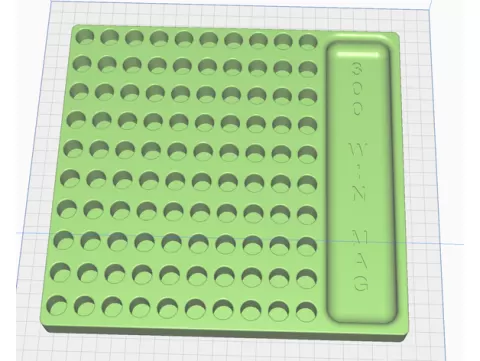 300 WIN MAG Loading trays 50 and 100