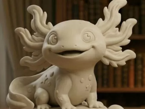 Axolote Sorridente