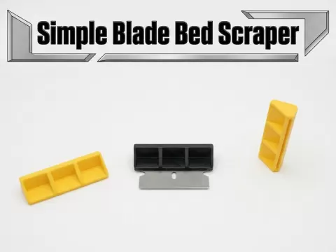Simple Blade Bed Scraper