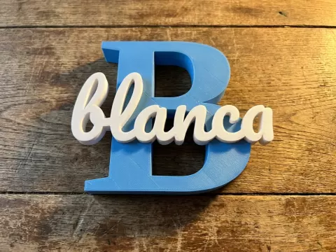 Wall Art Name Blanca