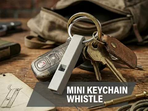 mini keychain whistle 120db loud