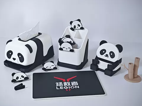 极简熊猫桌搭生态 为联想拯救者 Y900 打造