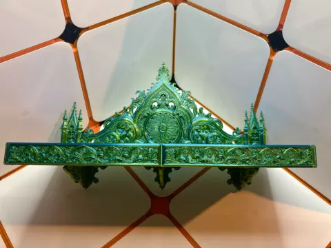Gothic Bloom Wall Shelf