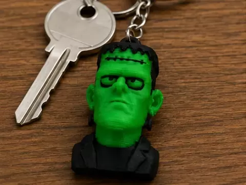 Frankenstein keychain