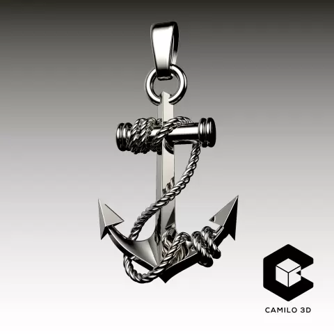 Anchor Pendantby Camilo 3D