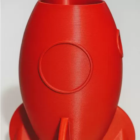 Rocket Pencil Cup