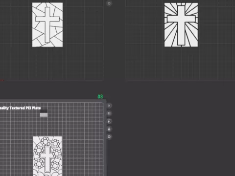 Cross colouring DIY