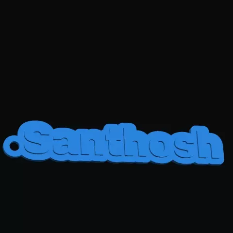 Santosh (keychain)by Alan Tenson