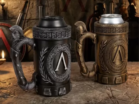 Spartan Warrior Can Mug – 500ml Can Holder