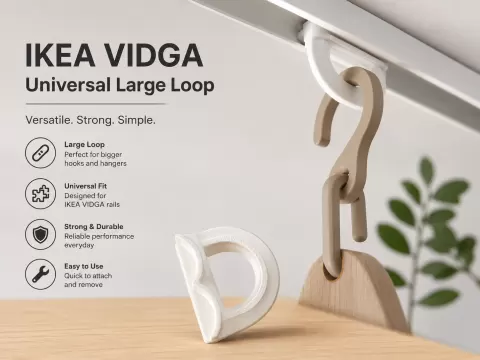 IKEA VIDGA Universal Large Loop