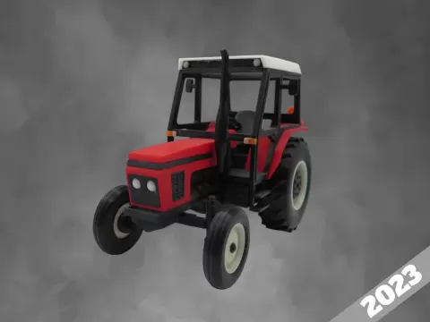 Tractor - Zetor 7711 (NO SUPPORTS) 2023