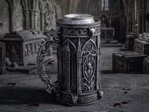 Gothic Can Mug – 500ml