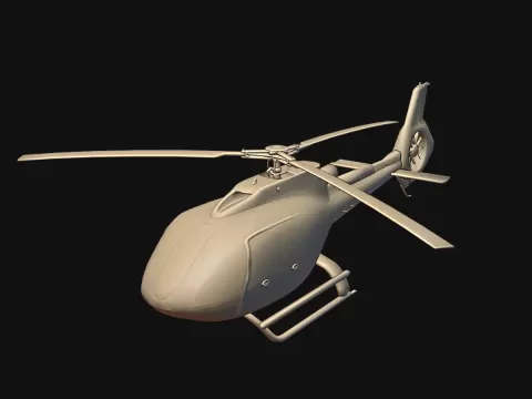 Skyrider Utility Helicopter 3D Printable Modelby Cloud7