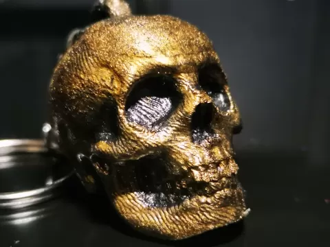 KEYCHAIN SKULL 1