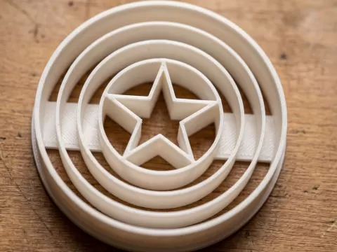Cookie Cutter Capitan america