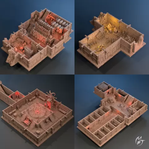 Town Undergrounds Bundle by Making Tlon