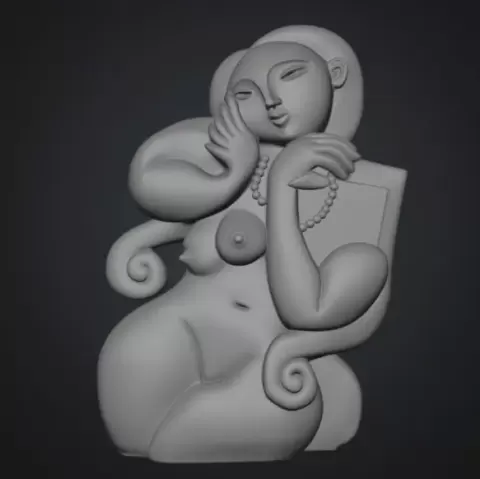 Picasso Nude Woman in a Red Armchairby TrashyPrinting