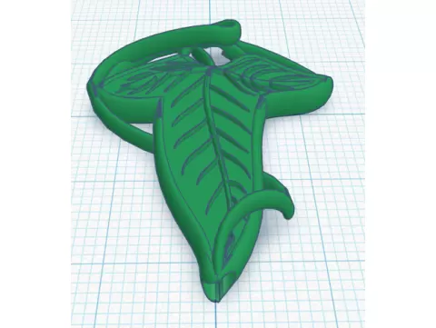 lotr leaf bead