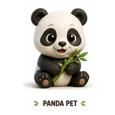 Mini Pet – Panda Pet Cute Chibi Panda STL