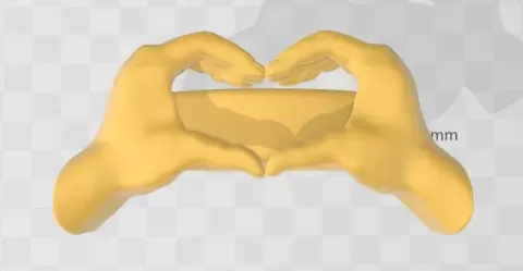 Hands Forming Heart Ringby capnjim183
