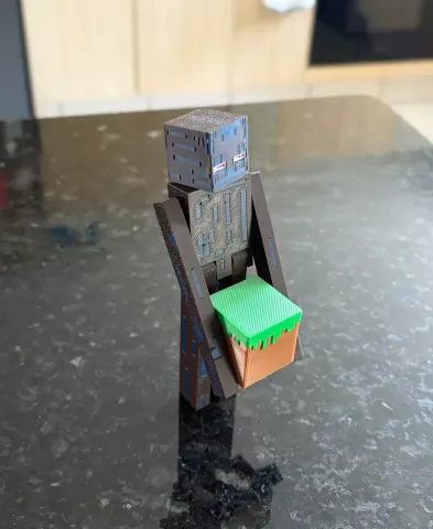 Enderman fully articulated