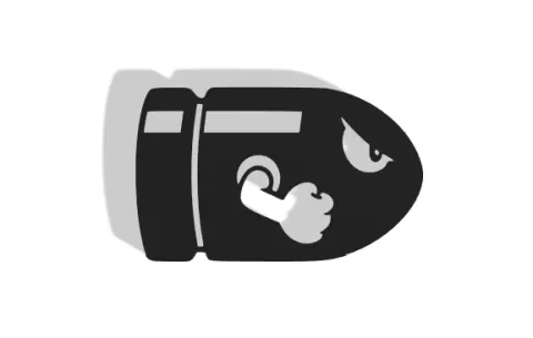 Bullet Bill from Super Mario Decor