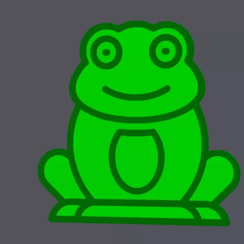 Frog - Wall Art v1by studio WES