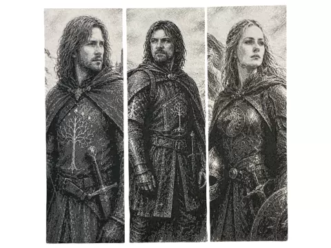 Boromir, Éowyn & Faramir Bookmark Collection