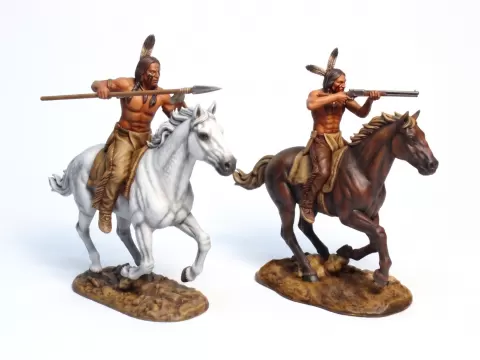 Apache Indian horsemen