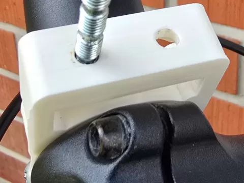 Custom Screw Mount for bike