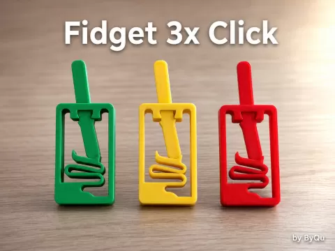 Fidget satisfying 3 clicks
