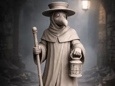 Seuchenarzt / Plague Doctorby Brainbits3D
