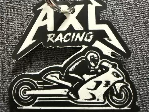AXL Racing Keychain