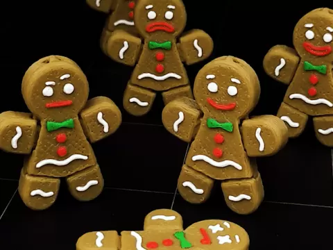 Flexible Gingerbread man