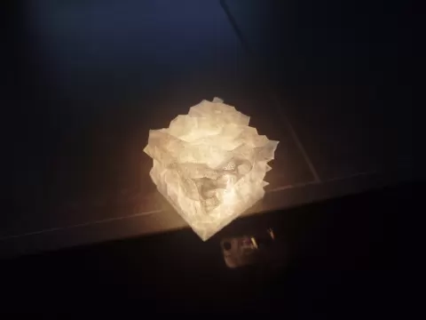 Cube Crystal Noise Lamp Shade