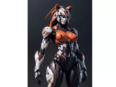 Ember Tiger Exosuitby Lionking
