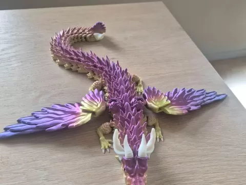 Dragón Articulado Alado