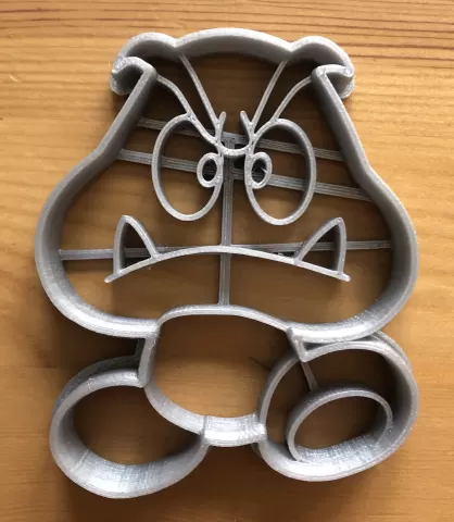 Goomba cookie cutter
