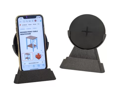 PHONE CHARGING STAND INCORPORATING IKEA LIVBOJ