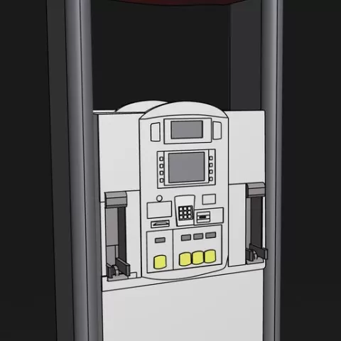 Modern Gas Pump