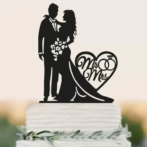 CAKE TOPPER FIVE DESIGNS - CUSTOMby JessArt