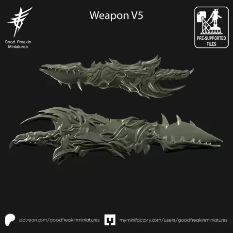 WEAPON V5 by Good Freakin Miniatures