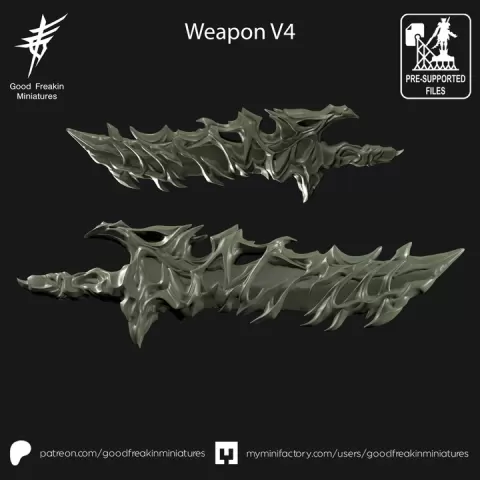 WEAPON V4 by Good Freakin Miniatures