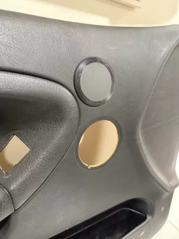 BMW e36 door panel Tweeter Delete