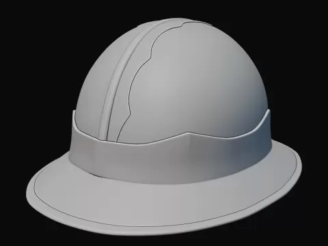 Pith Helmet 3D Printable Modelby Cloud7