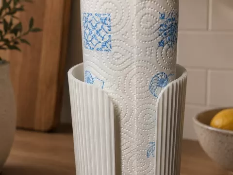 Küchenrollenhalter geriffelt, für Zewa-Rollen