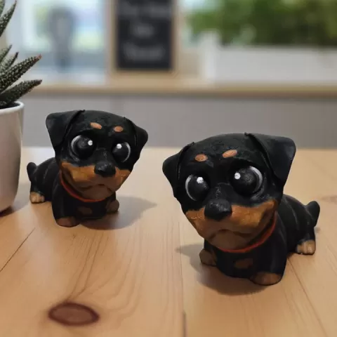 Mini Flexi Articulating Rottweiler by 3DJPDESIGNS